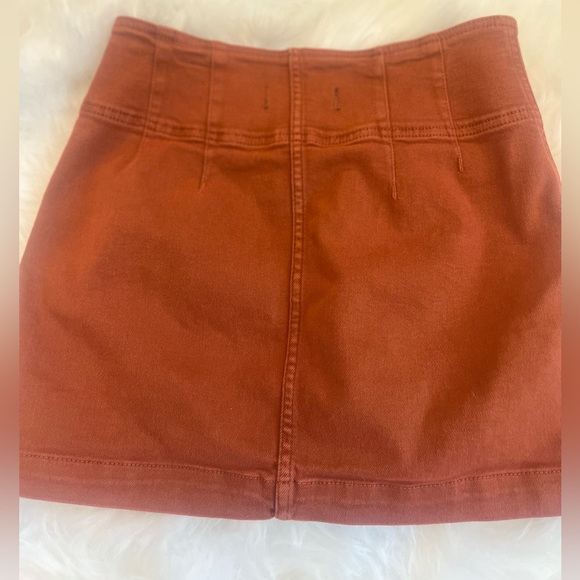 Free People We The Free Zip It Up Mini Skirt - Picture 5 of 6